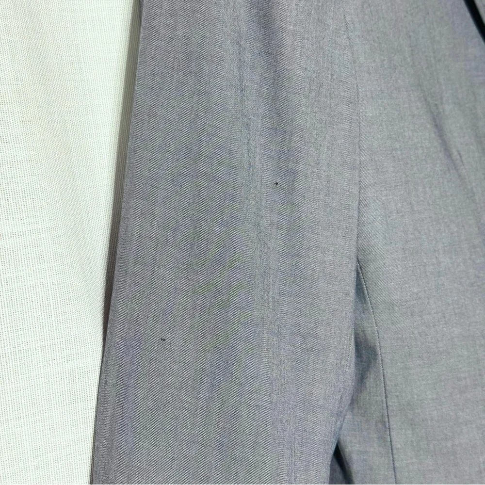 Banana Republic Tailored Fit Blue Blazer‎ Jacket Mens 42R Stretch Cotton